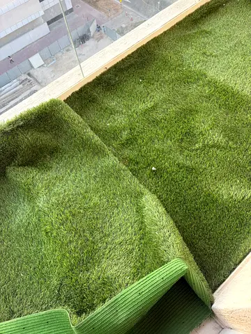 Used Artificial Grass Roll - Green Balcony Turf