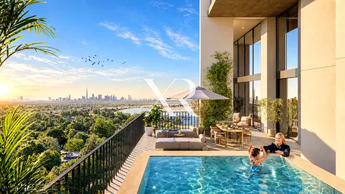 POOL TERRACE | BURJ KHALIFA VIEW | DESIGNER HOME