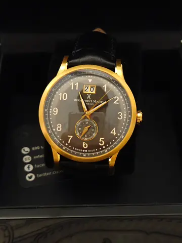 Bernhard H. Mayer Swiss Made Gold-Tone Men's Watch – Original