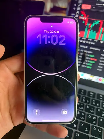 iPhone 13 mini white - Good working condition, some screen scratches