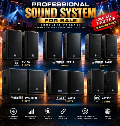 Professional SoundSystem For Sale ( Distress deal )