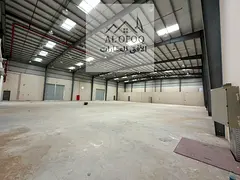 Brand-New Warehouse for Rent | 25,000 Sq. Ft. | 250 KVA Power | Showroom + Mezzanine | 4 Gates | AED