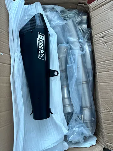 New Hayabusa gen 3 full system exhaust with slipon
