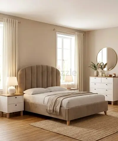 Stylish comfortable 120*200 single size bed with new design