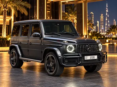 Mercedes-Benz G63 AMG | Matte Black Beast | Rent & Rule Dubai 🔥