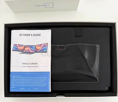 Laptomo S3 Triple Screen Laptop Extender - Brand New in Box