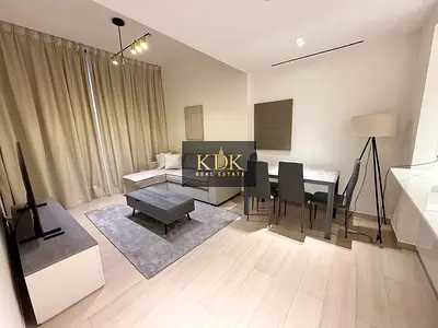 Furnished 2BR Apartment | Sea & Skyline View | Binghatti Corner JVC