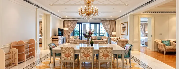 Fully Furnished 2BR Luxury Vacant Prestige Living