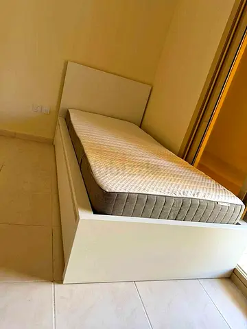 ikea malam single bed +  mattress