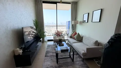 Elegant Furnished 1BR | Binghatti Corner