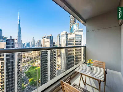 Fully Furnished | Burj Khalifa View | High Floor