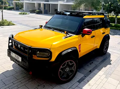 2026 Jetour T2 PHEV 4WD | GCC Specs | Yellow Wrap | Six years warranty