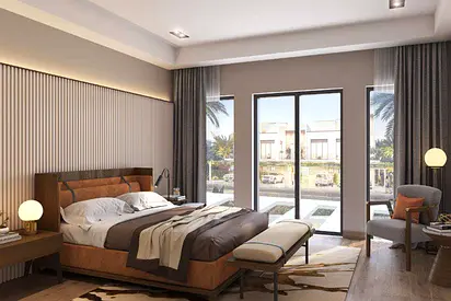 SINGLE-ROW 4-BR TOWNHOUSE | DAMAC RIVERSIDE OLIVE