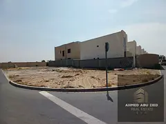 Residential investment plot in Al Bahia, Ajman. Corner plot on two streets, 3,014 sq. ft., Ground Fl