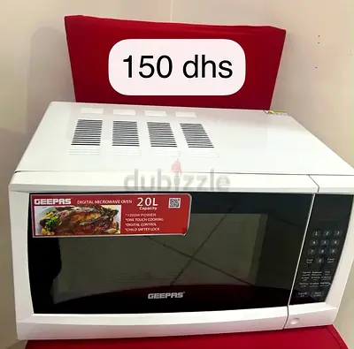 Geepas 20L Digital Microwave Oven - Good Condition, 150 AED