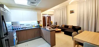 High Floor | Furnished 2BR | Chiller Free | Balcony View