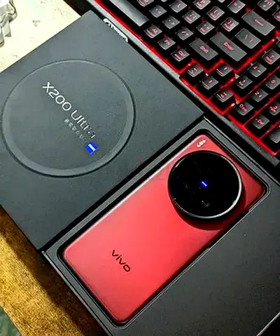 Vivo X200 Ultra (Red) - Like New with Box
