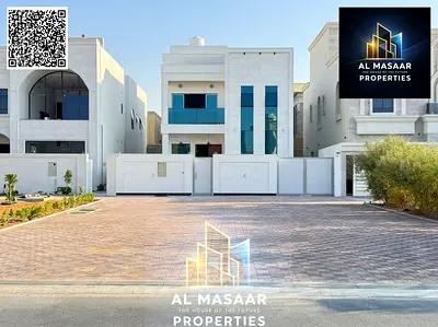 A luxurious two-story villa with a rooftop, situated on a 5,000-square-foot plot. It features a 30-meter front setback, a private elevator, and air co