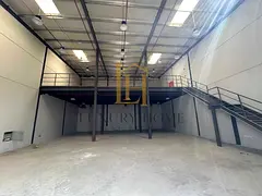Brand New Warehouse for Rent | 4,000 Sq. Ft. | Ground + Mezzanine | 23 kW Electricity | AED 165,000
