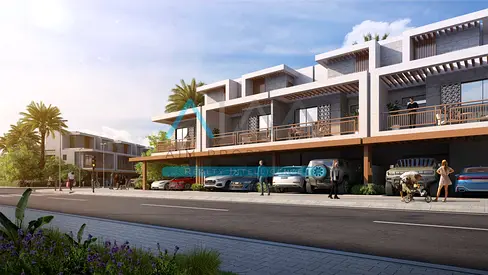 Modern 4BR Villa | Natura DAMAC Hills 2 | Balcony & Community Views