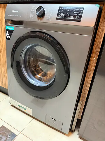 Hisense Front Load Washing Machine WFVC6010T - 6kg, Grey, Excellent Condition