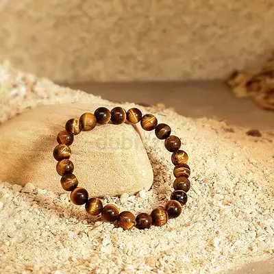 Tiger eye real stone bracelet