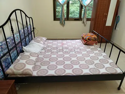 Black Metal Double Bed Frame and single foldable bed with Headboard & Footboard with Mattress
