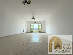 Tree Bedroom Hall Al Majaz 3 Sharjah | Central AC | Open View 2 Balconies | Maid Room | Free Mainten