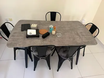 Classifieds: Dining table with 6 dining chairs | dubizzle Dubai