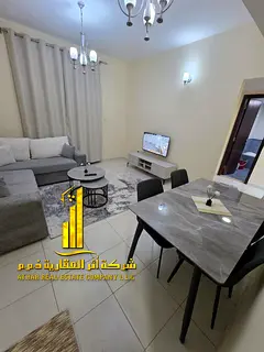✨ Luxury apartment for monthly rent, one bedroom and a hall with an open view, fully furnished wit