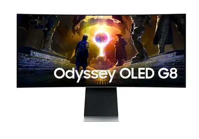 Samsung 27" Odyssey OLED G8 Gaming Monitor - 4K UHD QD-OLED - 240Hz - 0.03ms