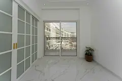Balcony With Boulevard View | Modern Kitchen