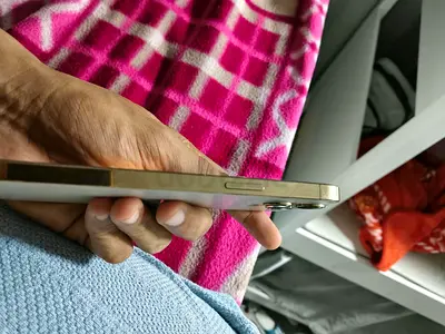 iPhone 12Pro Max Gold - Good Working Condition, Only back glass broken