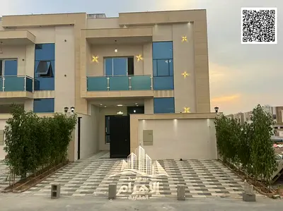 Townhouse for sale in Ajman | Al Helio 2 area | 5 bedrooms, majlis, living room, roof terrace, and maid’s room | Freehold for all nationalities | Pric