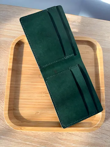 Handmade Bifold Leather Wallet