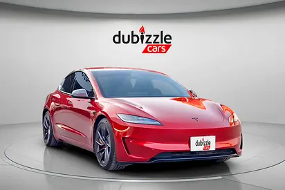 AED 2735/month | 2025 Tesla Model 3 | GCC Specs | Ref#539705