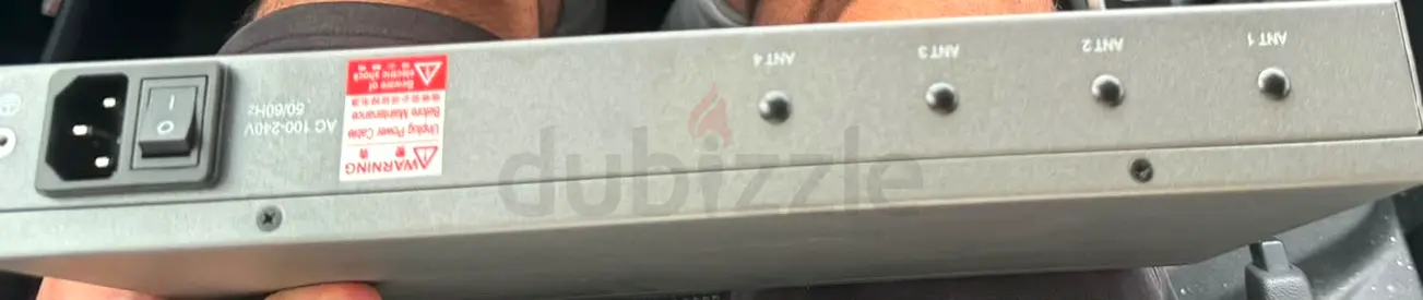 Used 8-Port Rackmount Power Distribution Unit (PDU) with IEC Input