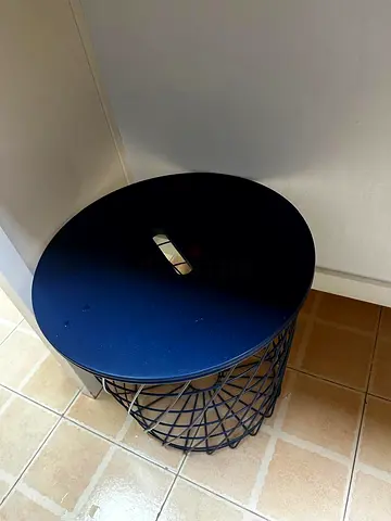 IKEA laundry storage basket with cover