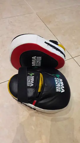 Leather Boxing Mitts - Pair