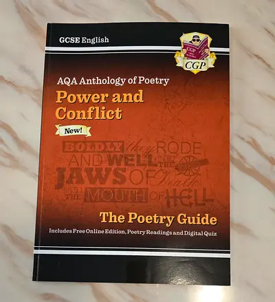GCSE AQA Anthology of Poetry: Power and Conflict - The Poetry Guide (CGP)