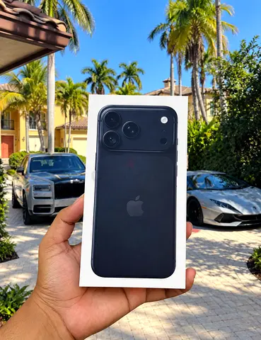 Iphone 18 pro Max 256GB Esim Black