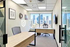 Furnished Private Offices | All-Inclusive | Dubai Canal and Burj Khalifa Views