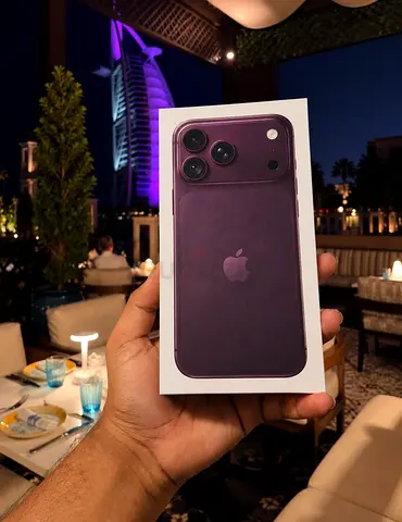 Iphone 18 pro max 512GB Esim Burgundy