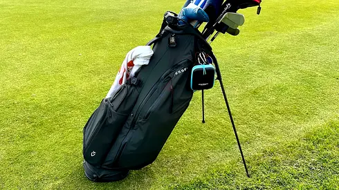 Vessel Player Air Lightweight 14-way Stand Bag Olive Green