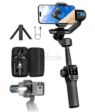 AOCHUAN Smart S3 Gimbal Stabilizer for iPhone & Android,