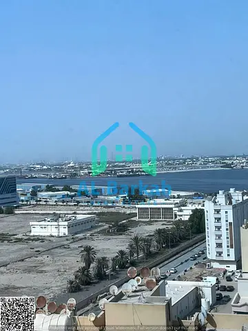 للبيع شقة غرفتين وصالة بإطلالة على الخور في أبراج فالكون – عجمان