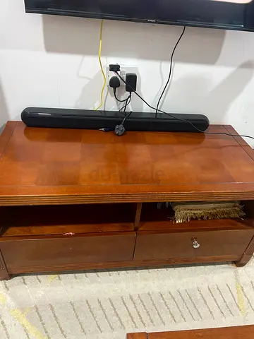 Solid Wood TV Cabinet / Entertainment Unit with Drawers