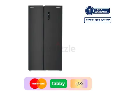 Panasonic 734L Side by Side Refrigerator NR-BS734MSAE - Black