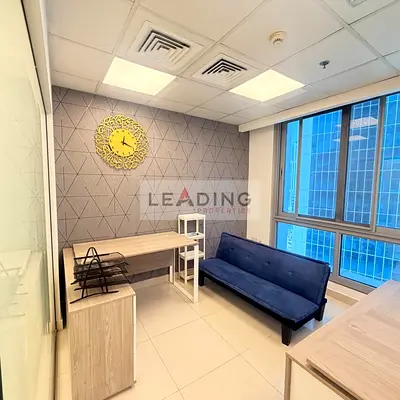 Furnished | Vacant | Near Metro | Bright office | Inside washroom
