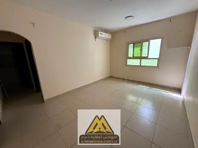 1BR in Al Mowaihat 2, Ajman. Balcony, split AC, near services and Dubai/Sharjah exits. AED 26K/year